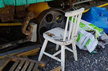 Image showing old chair