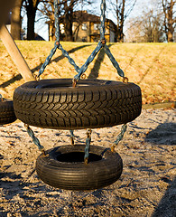 Image showing Tire Swing