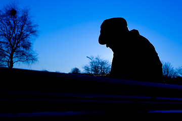 Image showing Depressed Man