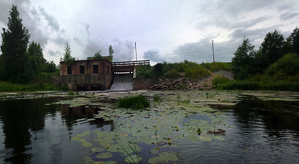 Image showing old hydroelectric power
