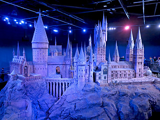 Image showing Scale model of Hogwarts