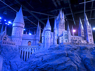 Image showing Scale model of Hogwarts