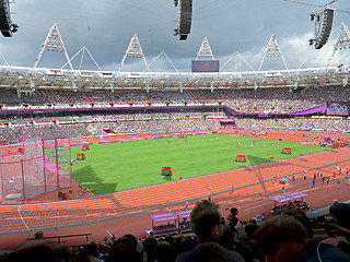 Image showing Olympic Stadium London 2012