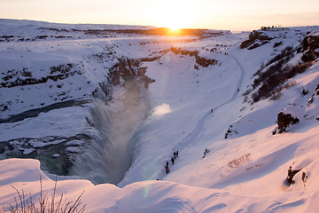 Image showing Gullfoss, Iceland