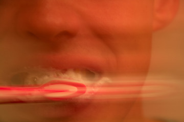 Image showing Teeth Brushing