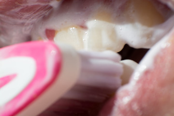 Image showing Teeth Brushing