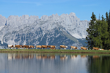 Image showing Wilder Kaiser, Tyrol, Austria