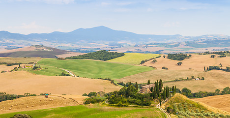 Image showing Countryside in Tuscany