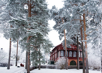 Image showing Winter Villa