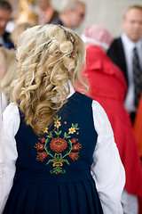 Image showing Norwegian girl