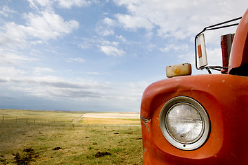 Image showing Grain Truck Abstract