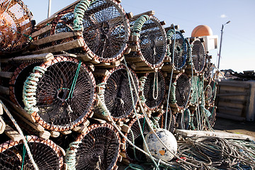 Image showing Lobster Trap Detail