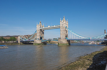 Image showing Tower Bridge in London