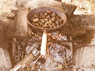 Image showing Retro looking Barbecue picture