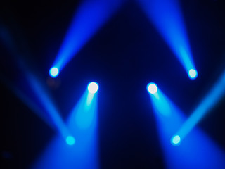 Image showing Concert lights