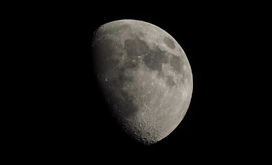 Image showing Gibbous moon
