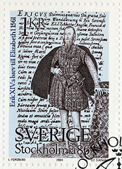 Image showing Eric XIV Stamp