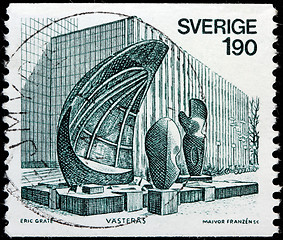 Image showing Vasteras Stamp