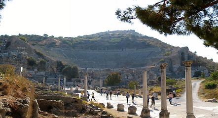 Image showing The Great Theatre of Antiquity - Ephesus, Turkey