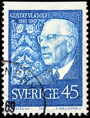 Image showing King Gustaf VI Adolf