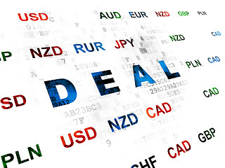 Image showing Business concept: Deal on Digital background