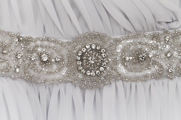 Image showing Wedding dress belt