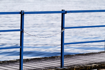 Image showing Pier on the lake