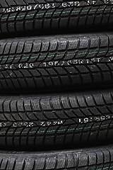 Image showing Car tire