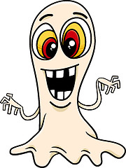 Image showing ghost or spook cartoon