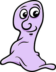 Image showing ghost cartoon illustration