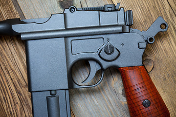 Image showing old Mauser pistol gun