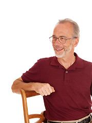 Image showing Happy smiling middle age man.