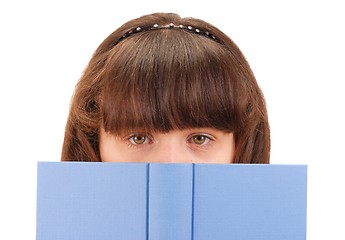 Image showing Girl with Book