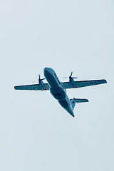 Image showing Flying ATR-42 of Utair company