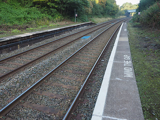 Image showing Railway track