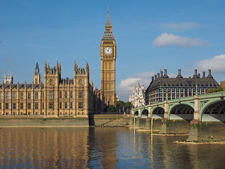 Image showing Houses of Parliament in London