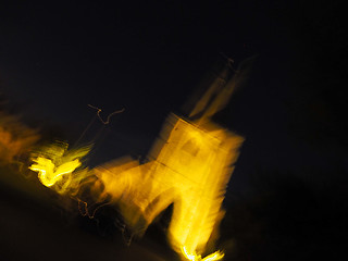 Image showing St Mary Magdalene church in Tanworth in Arden at night