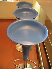 Image showing bar stools