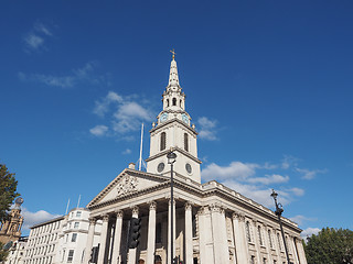 Image showing St Martin church in London