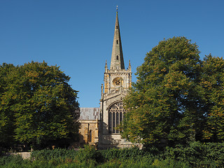 Image showing Holy Trinity church in Stratford upon Avon