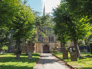 Image showing Holy Trinity church in Stratford upon Avon