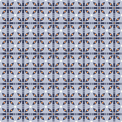 Image showing seamless geometric pattern, modern background