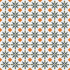 Image showing seamless geometric pattern, modern background