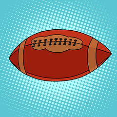 Image showing Ball for Rugby or American football