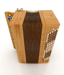 Image showing Musical instrument - retro bayan