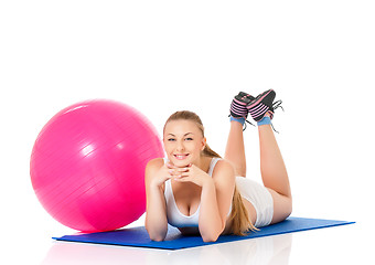 Image showing Fitness woman