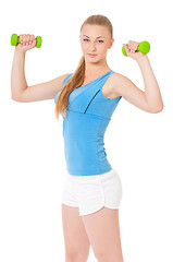 Image showing Fitness woman