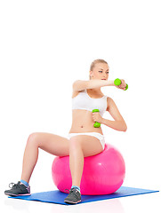 Image showing Fitness woman