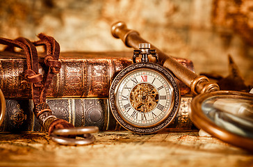 Image showing Vintage pocket watch