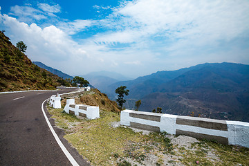 Image showing Road to Spiti Valley, Himachal Pradesh, India